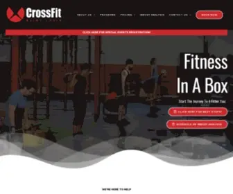 Crossfitstl.com(Local CrossFit Gym St) Screenshot