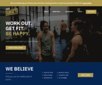 Crossfitsunalta.com(CrossFit Sunalta) Screenshot