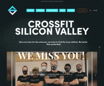 Crossfitsv.com(CrossFit Silicon Valley Media) Screenshot