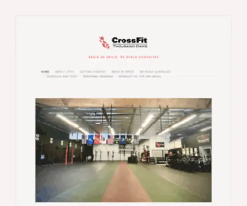Crossfitthousandoaks.com(CrossFit Thousand Oaks) Screenshot