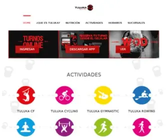 Crossfittuluka.com(Tuluka) Screenshot