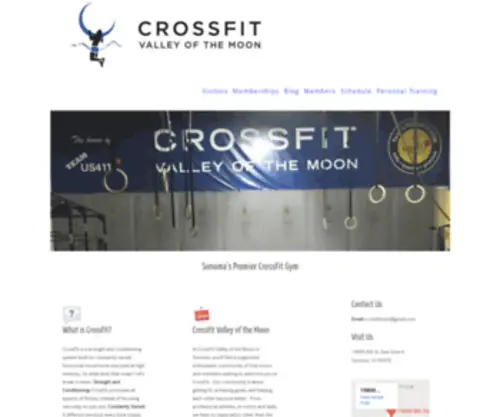 Crossfitvalleyofthemoon.com(CrossFit VOM) Screenshot