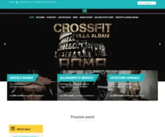 Crossfitvillalbani.com(CrossFit Villa Albani Roma) Screenshot