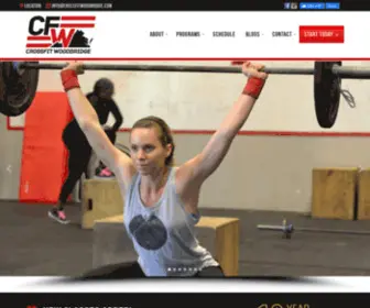 Crossfitwoodbridge.com(Premier CrossFit Affiliate) Screenshot