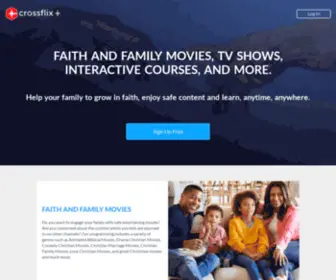 Crossflixplus.com(Faith and family movies) Screenshot