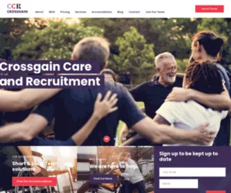 Crossgaincare.com.au(Crossgain Care) Screenshot