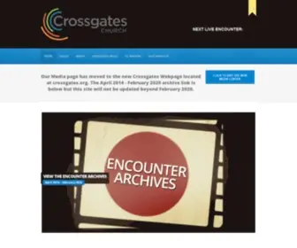 Crossgates.tv(Crossgates Baptist Church) Screenshot