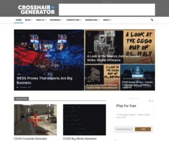 Crosshairgenerator.com(Crosshair Generator) Screenshot