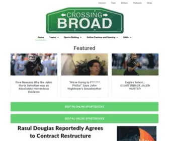 Crossingbroad.com Screenshot