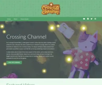 Crossingchannel.com(Animal Crossing) Screenshot