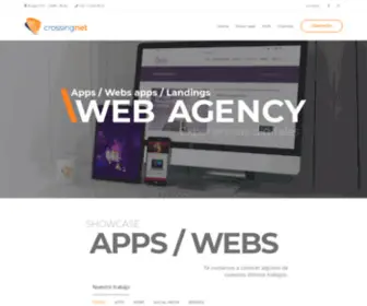 Crossingnet.com(Brand on the web) Screenshot