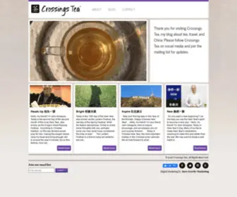 Crossingstea.com(Crossings Tea) Screenshot