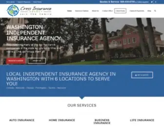 Crossinsuranceagency.com(Cross Insurance Agency) Screenshot