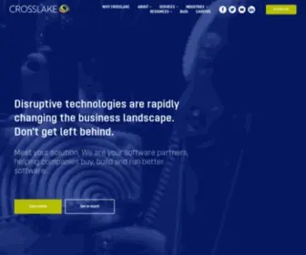 Crosslaketech.com(Crosslake) Screenshot