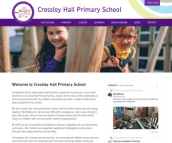 Crossleyhallprimary.co.uk(Our School) Screenshot