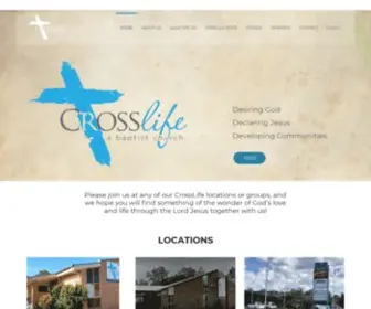 Crosslife.org.au(Home) Screenshot