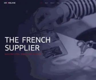 Crossline-Group.com(The french supplier) Screenshot