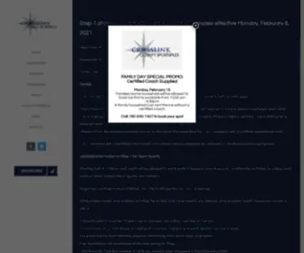 Crosslinkcountysportsplex.com(Recreation Complex) Screenshot