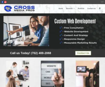 Crossmediapros.com(Cross Media Pros) Screenshot