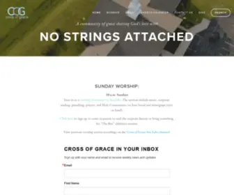 Crossofgrace.org(Cross of Grace) Screenshot