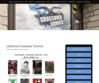 Crossovercomics.ca(Crossover Comics) Screenshot