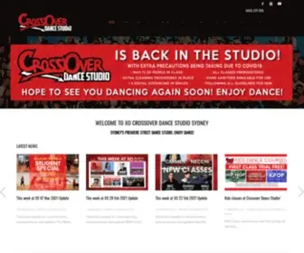 Crossoverdance.com(Crossover Dance Studio) Screenshot