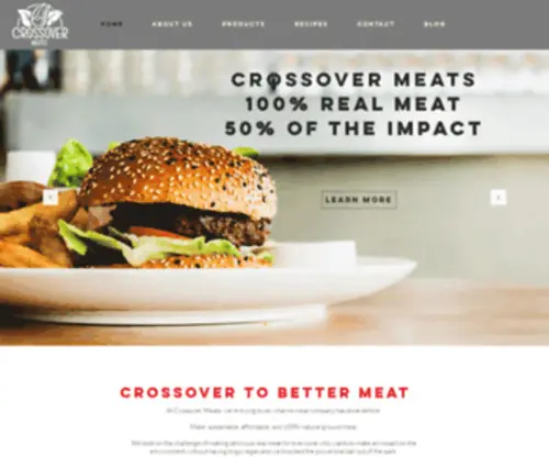 Crossovermeats.com(Crossover Quality Meats) Screenshot