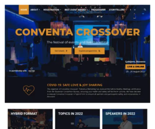 Crossover.si(Crossover 2023) Screenshot