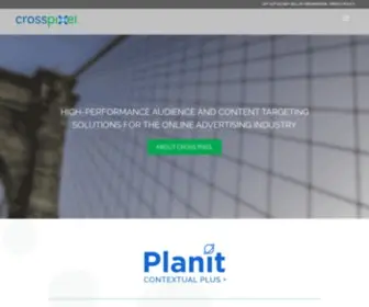 Crosspixel.net(Audience and Content Targeting Solutions) Screenshot