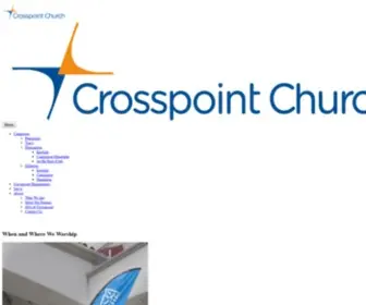 Crosspointchurchsv.org(Crosspoint Church) Screenshot