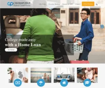 Crosspointfcu.org(Crosspoint Federal Credit Union) Screenshot