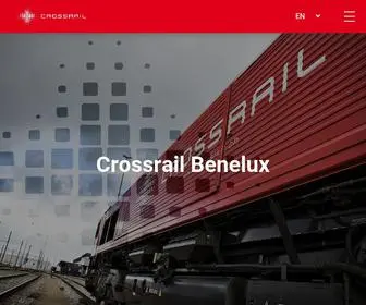 Crossrailbenelux.com(Crossrail Benelux) Screenshot