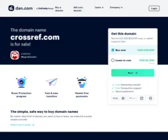 Crossref.com(Crossref) Screenshot