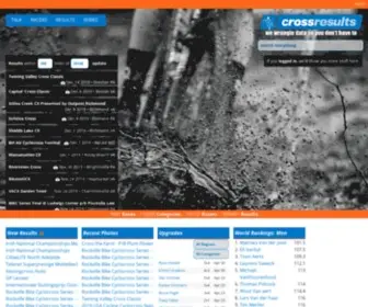 Crossresults.com(Crossresults) Screenshot