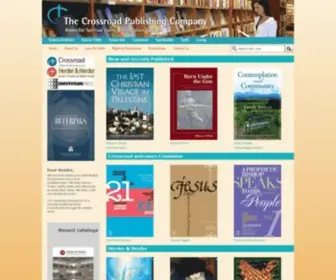 Crossroadpublishing.com(Books for Spiritual Living and Religious Thought) Screenshot