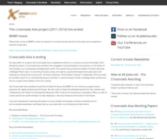 Crossroads-Asia.de(Crossroads Asia) Screenshot