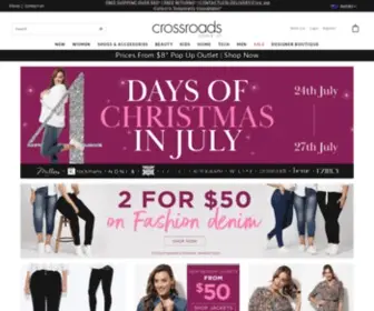 Crossroads.com.au(Womens Clothing & Fashion Online in Australia) Screenshot