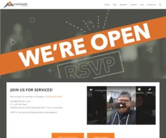 CrossroadsABC.com(Crossroads Church) Screenshot