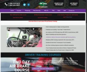 Crossroadsbarrie.ca(CROSSROADS Truck Driver Training (& Bus)) Screenshot