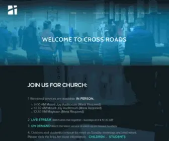 Crossroadsbic.com(Cross Roads) Screenshot