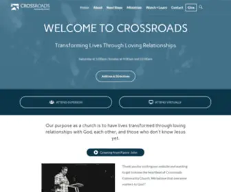 Crossroadschurchparker.org(Crossroadschurchparker) Screenshot
