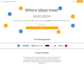 Crossroadscreate.com(CrossRoads) Screenshot