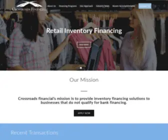 Crossroadsfc.com(Crossroads Financial) Screenshot