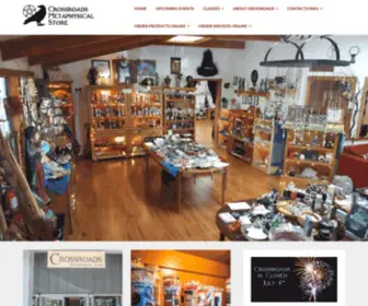 Crossroadsoccult.com(Crossroads Metaphysical Store) Screenshot