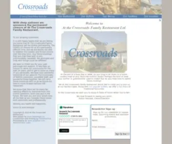 Crossroadsrestaurant.ca(At the Crossroads Restaurant) Screenshot