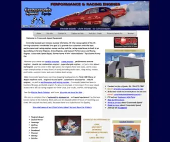 Crossroadsspeedequip.com(STROKER ENGINES) Screenshot