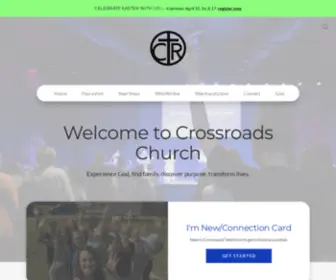 Crossroadsthechurch.com(Crossroads) Screenshot