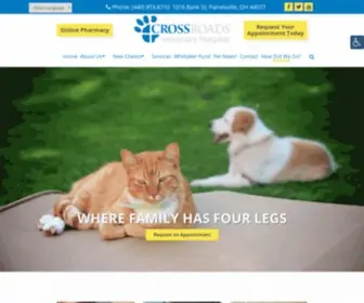 Crossroadsvet-Painesville.com(Veterinarian in Painesville) Screenshot