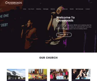 Crossroadswired.com(One Church) Screenshot