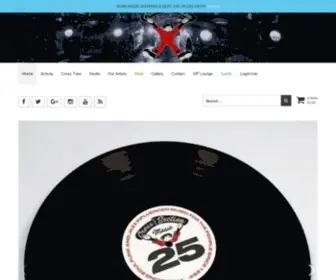 Crosssectionmusic.com(The World's 1st House Music Label to be) Screenshot